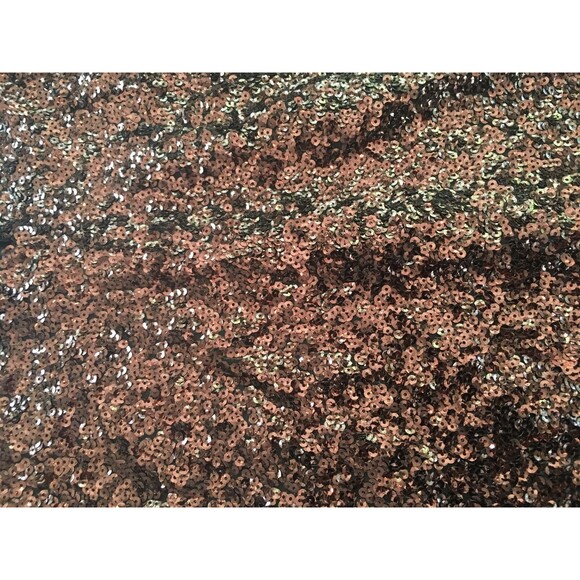 Express Bronze Sequin Mini Party Dress SZ 0 - Picture 4 of 5